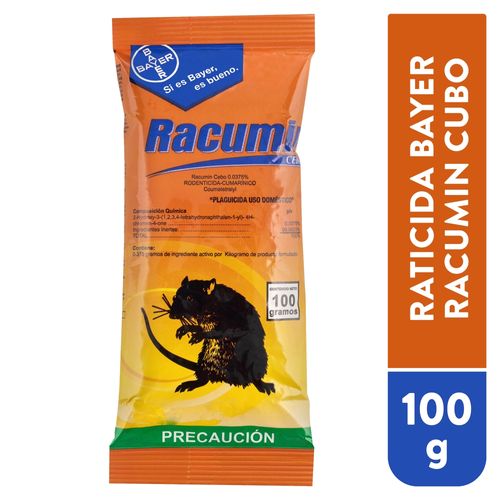 Raticida Racumin de bayer - 100 g