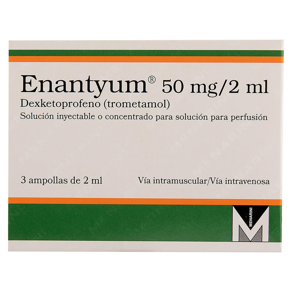 Comprar Enantyum Menarini 50 mg / 2 ml Ampolla, Precio indicado por ...