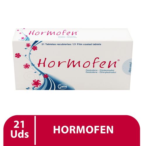 Anticonceptivo Hormofen caja 21 comprimidos - Precio indicado por caja