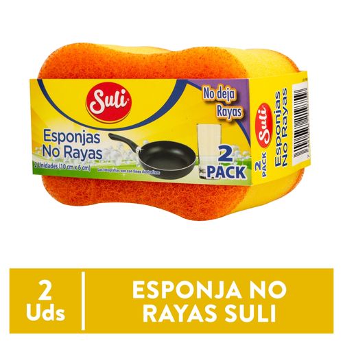 Esponja Suli No Rayas 2 Unidades
