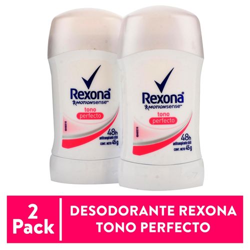 Desodorante en barra Rexona tono perfecto proteccion 48 horas - 90 g