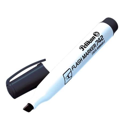 Marcador Pizarra Pelikan 742 Negro Blister1
