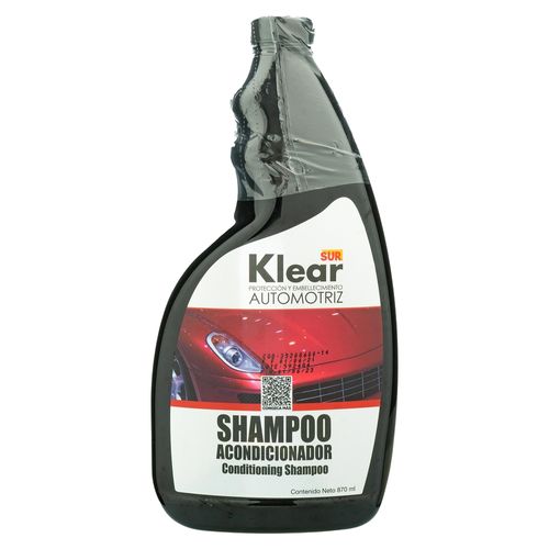 Shampoo Klear acondicionador para autos- 870 ml