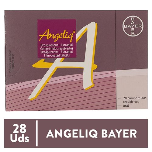 Angeliq caja 28 comprimidos - Precio indicado por caja