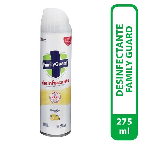 Desinfectante Family Guard Citrico Aerosol - 275ml