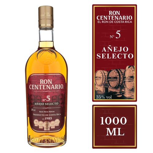 Ron Centenario 5 Años - 1000 ml