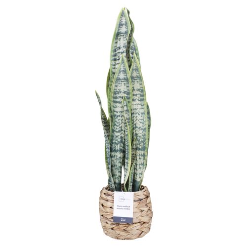 Macetas Mainstays Ms Planta Artificial Maceta Mimbre 65cm