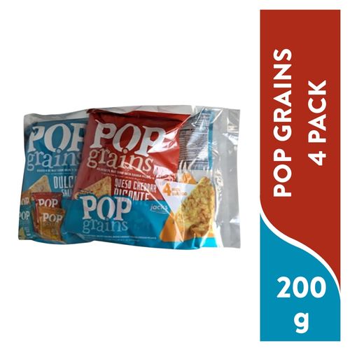 Pop Grains 4 Pack Jacks 200gr