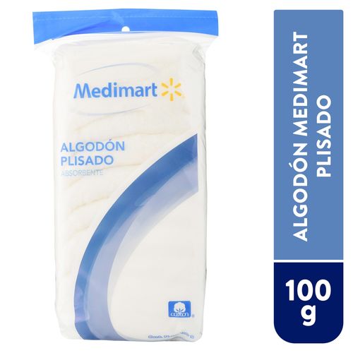 Algodón Medimart plisado - 100 g