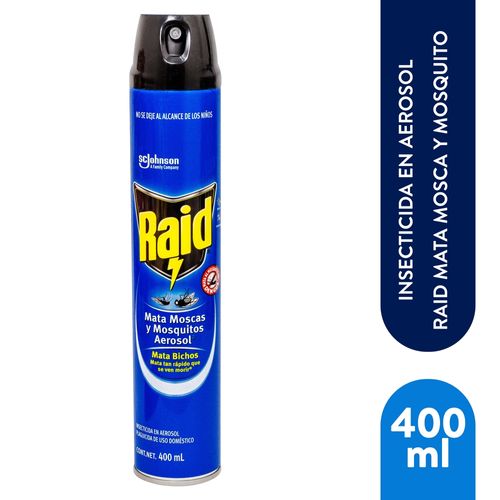 Comprar Insecticida Raid Aerosol Acción Total - 400 ml | Walmart