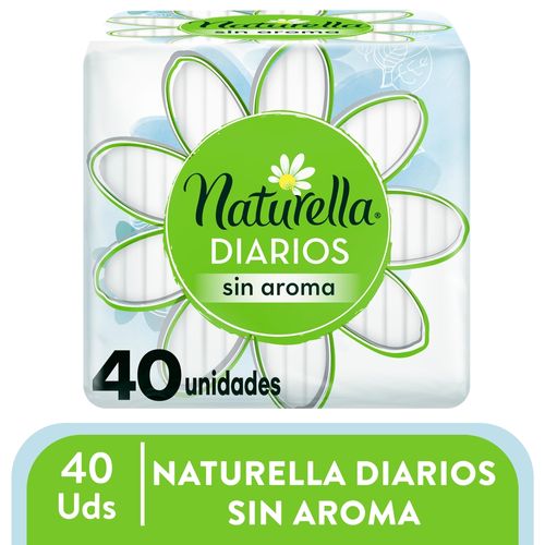 Protectores Diarios Naturella Regular - 40Uds