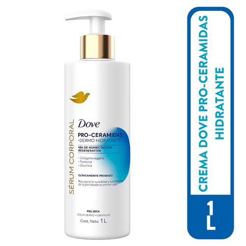 Crema Dove Pro Ceramidas Hidranta 1000ml