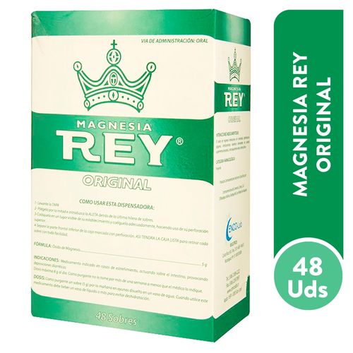 Laxante Magnesia Rey, Precio indicado por unidad