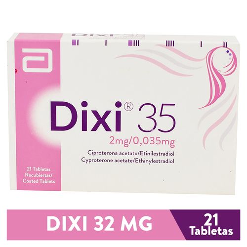 Dixie Abbott 35 Mg 21 Tabletas