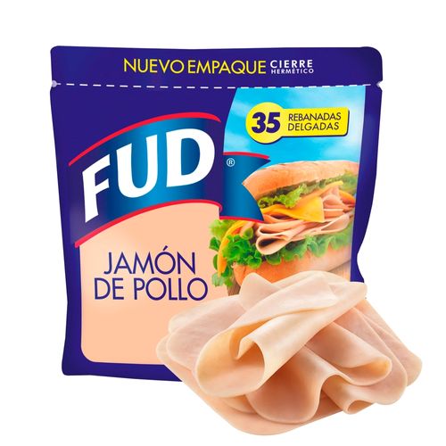 Jamón Fud de pollo ziploc - 450 g
