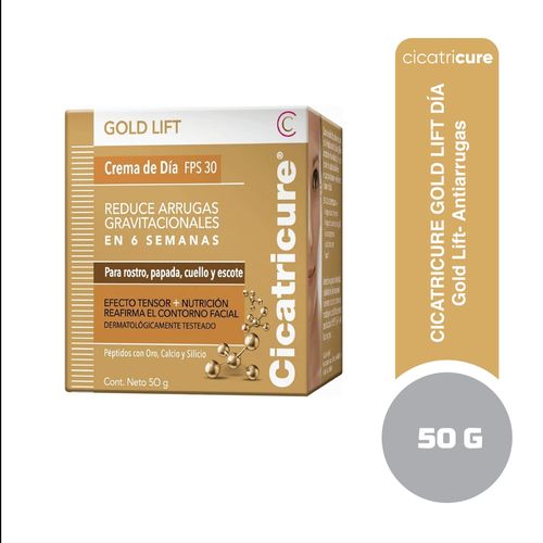Crema de Día Cicatricure Gold Lift  antiarrugas- 50 g