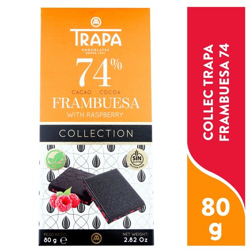 Collec Trapa Frambuesa 74 80 Gr