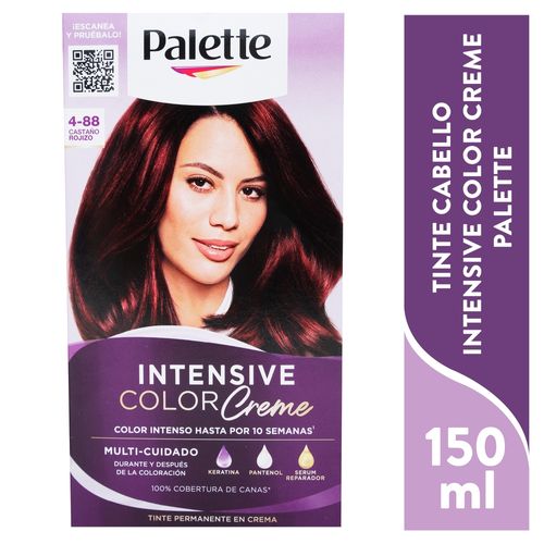 Tinte para cabello Schwarzkopf palette color castaño rojizo - 50 ml