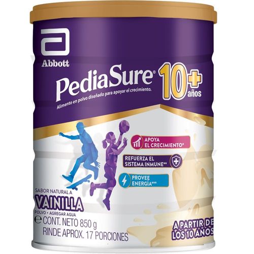 Alimento líquido Pediasure vainilla 10 más - 850 g