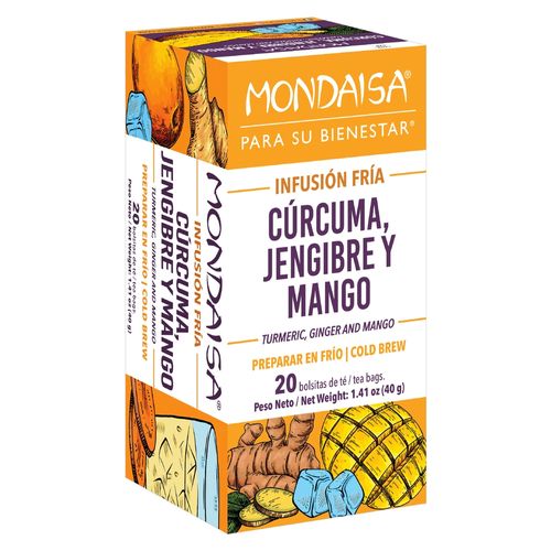 Te Mondaisa Curc Jengibre Mango 40gr