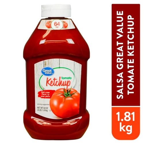 Great Value Salsa De Tomate Ketchup - 1814 GR