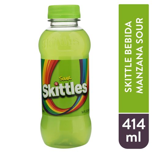 Skittle Bebida Manzana Sour 414ml