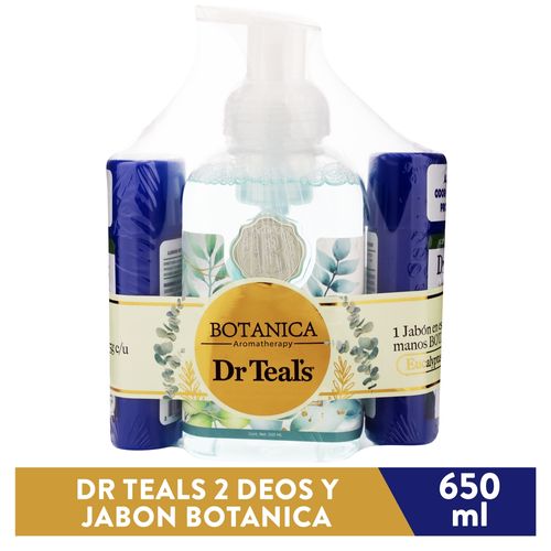 Dr Teals 2 Deos Y Jabon Botanica 650ml