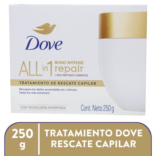Mascarilla Dove Bond Intense Reparadora en Crema - 250 g