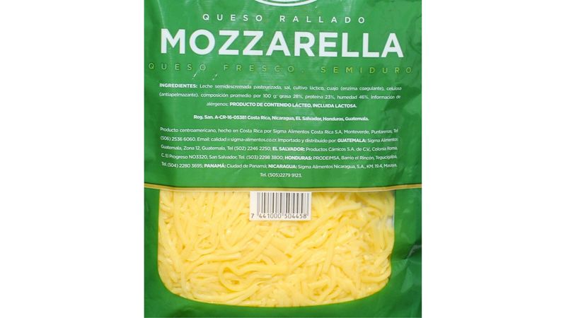 Comprar Queso Mozzarella Monteverde Rallado - 227 g | Walmart