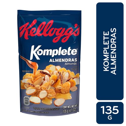 Cereal Kelloggs Komplete Almendra - 135 g