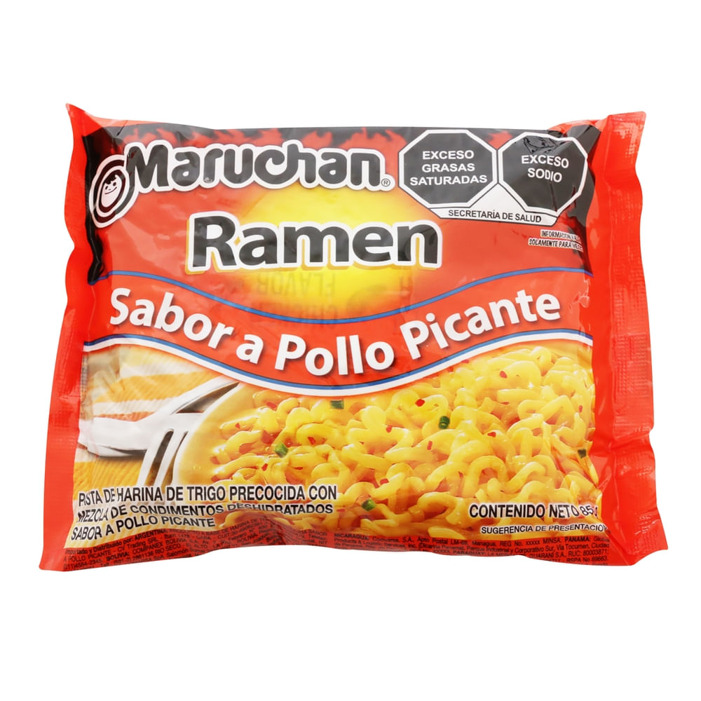 Sopa Ramen Maruchan Pollo Picante 85gr - Maxipalí | Costa Rica
