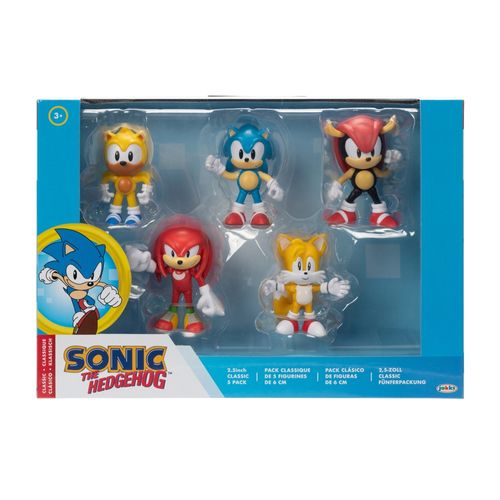 Sonic 2.5 Figures 5pk