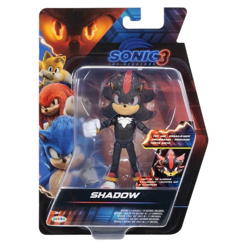 Figura Sonic 3 movie 5  light up shadow colorido