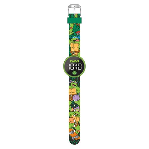 Reloj Accutime Tortugas Ninja Led Verde