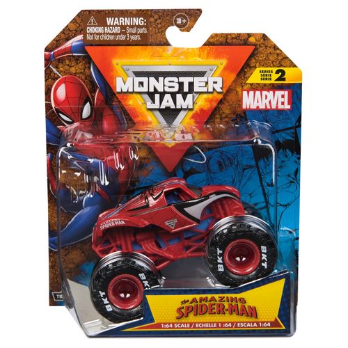Camión Monster Jam Marvel Spiderman 1:64