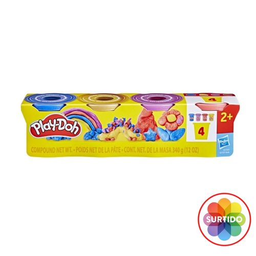 Pack de plastilina Play Doh especial surtido - 4 Uds
