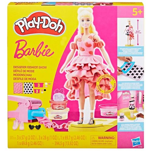 Set de plastilina Play Doh barbie desfile de moda