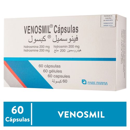 Venosmil 200 Mg, Precio indicado por unidad