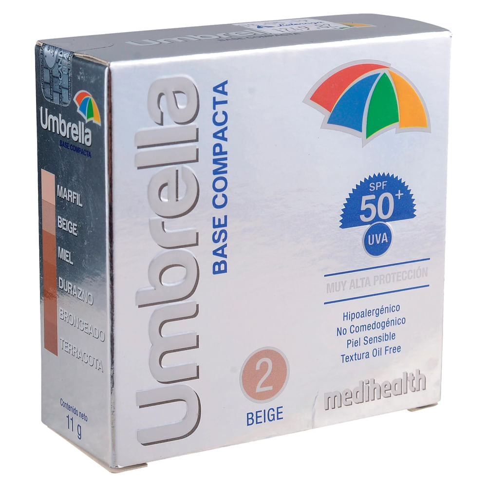 Comprar Base compacta Umbrella FPS 50 2 beige - 11 g | Walmart Costa ...
