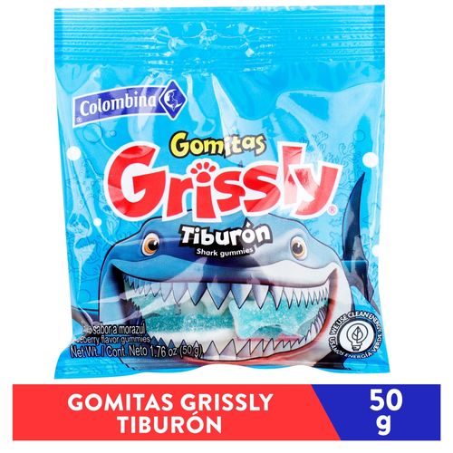 Gomitas Grissly Tiburón - 50 g