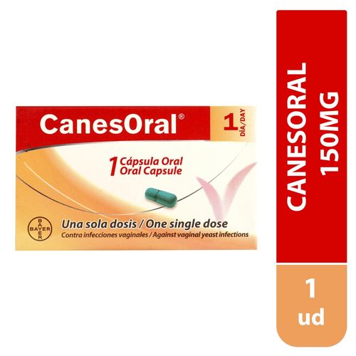 Canesoral 150 mg caja 1 cápsula - Precio indicado por caja