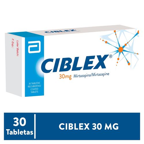 Ciblex Abbott 30 Mg X 30 Tabletas