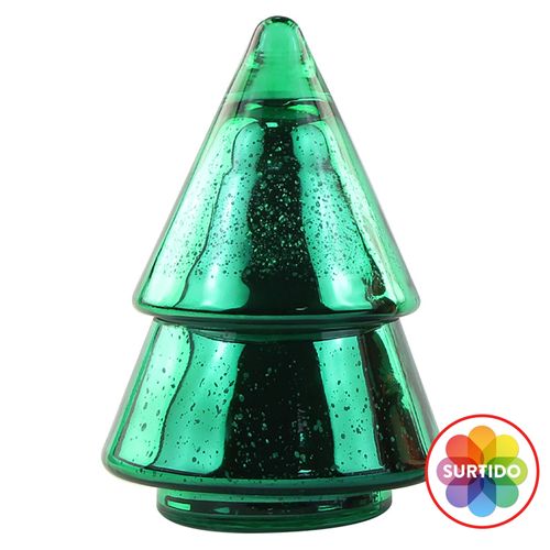 Adorno Árbol Holiday Time De Vidrio - 5 cm
