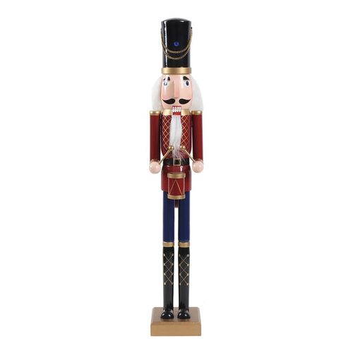 Cascanuez Holiday Time De Madera - 80 cm