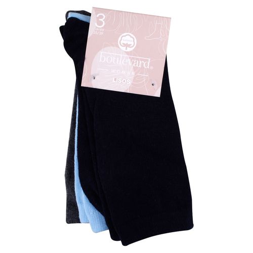 Ladies 3 Pairs Pack Casual Ankle Sock