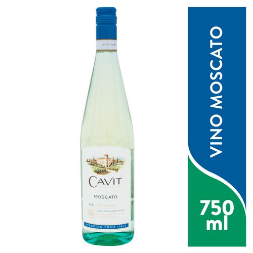 Vino Cavit Bco Moscato 750 Ml