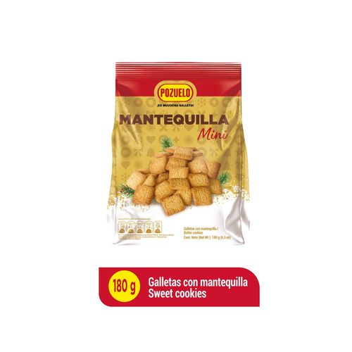 Galleta Pozuelo Mantequilla Mini - 180 g