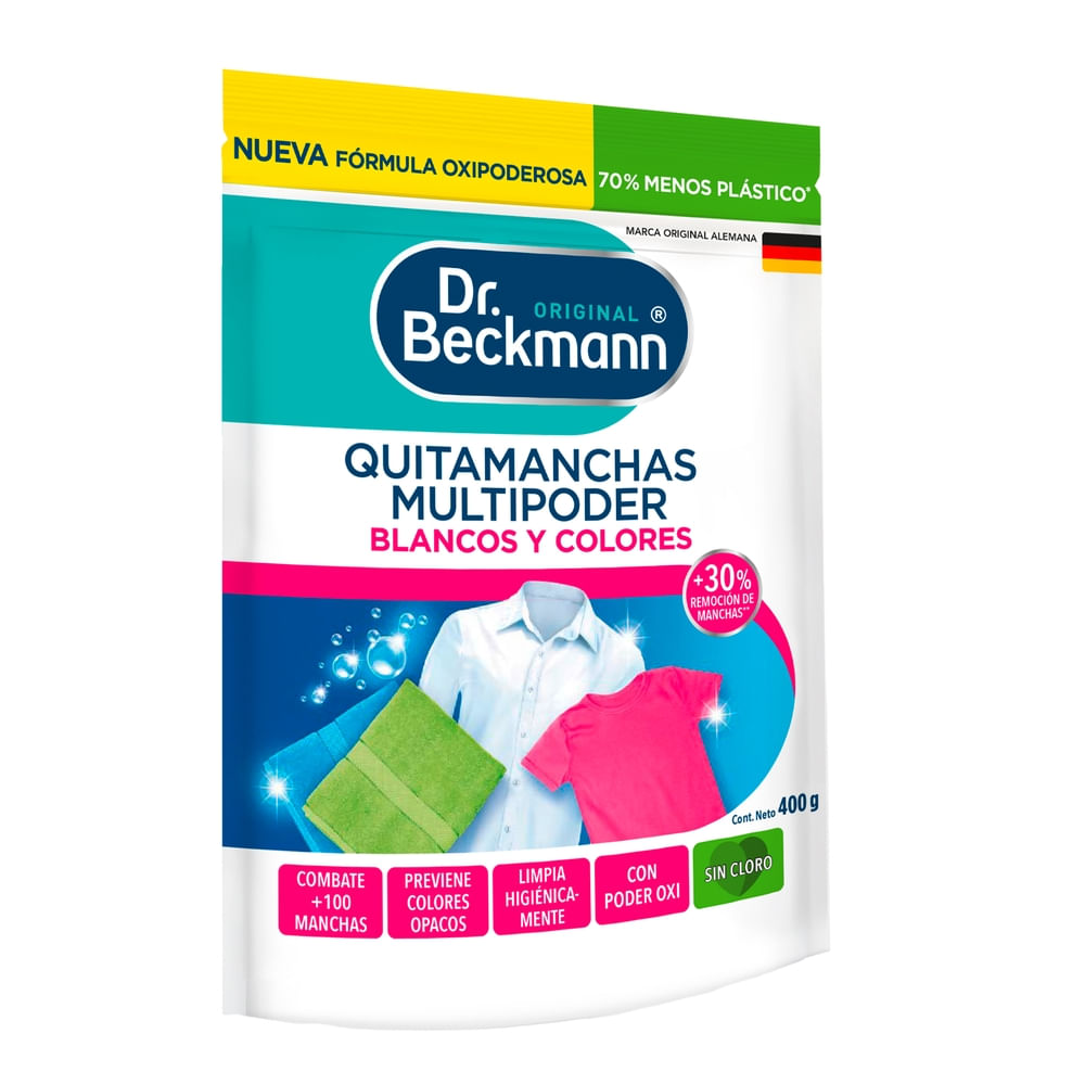Comprar Quitamanchas Dr. Beckmann, Ropa Color MultiPoder - 400 g ...