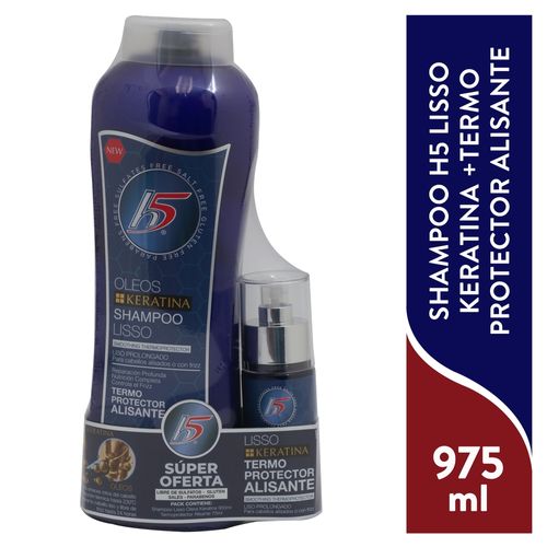 Pk H5 Shampo Oleo 900ml Termoprote 975ml