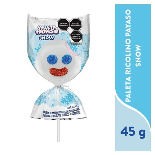 Paleta Ricolino Payaso Snow 45g